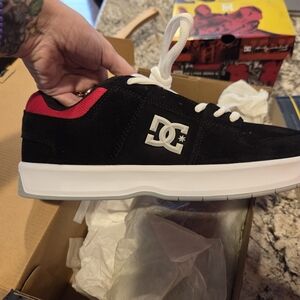 DC Black and Red Sneakers